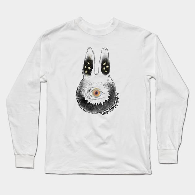 One eyed monster Long Sleeve T-Shirt by sokuseki